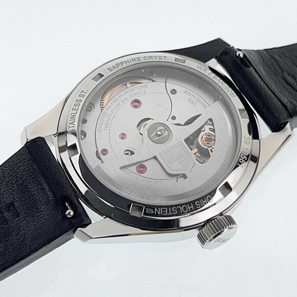 Oris Big Crown Stainless Steel Blue Dial 38mm Automatic Movement Mens Watch 7776 - Picture 5 of 8